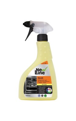 New Line Grill Spray 500 ml – Υγρό Καθαριστικό για Φούρνους & Σχάρες