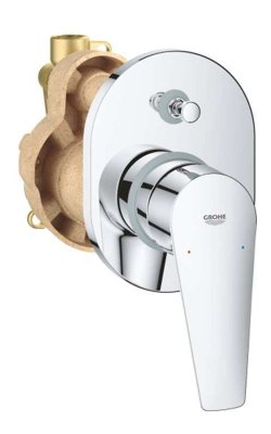 Grohe BauEdge – Εντοιχιζόμενη Μπαταρία Μπάνιου/Ντους 29039001