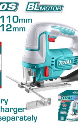 TOTAL ΕΠΑΓΓ. ΣΕΓΑ ΜΠΑΤ. Li-ion 20V ΧΩΡΙΣ ΜΠΑΤΑΡΙΑ & ΦΟΡΤΙΣΤΗ (TJSLI1008)