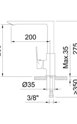 Clever Agora Xtreme 60113GR – Ψηλή Μπαταρία Κουζίνας Πάγκου (EcoNature)