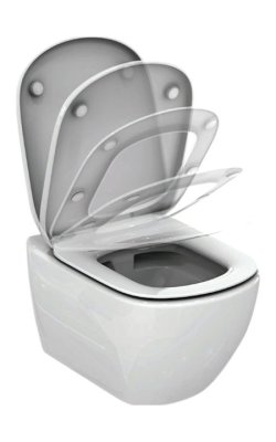  Ideal Standard Tesi – Κρεμαστή Λεκάνη WC με Soft-Close Κάλυμμα 
