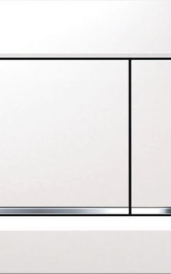  Geberit Sigma30 – Πλακέτα Ενεργοποίησης (Λευκή / Χρωμέ) 
