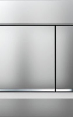 Geberit Sigma30 – Πλακέτα Ενεργοποίησης Χρωμέ ματ (Dual-Flush) 