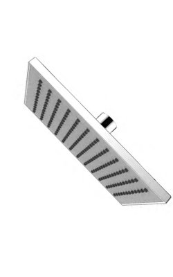  Modea Slim – Τετράγωνη Κεφαλή Ντους 20×20 cm (Chrome)