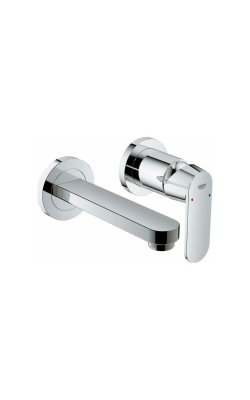  Grohe Eurosmart Cosmopolitan – Μπαταρία Νιπτήρα Επιτοίχια 2 Οπών Χρωμέ