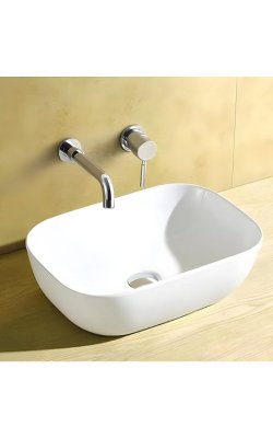 Design Ceramica Pompei – Νιπτήρας Ελεύθερης Τοποθέτησης 46×32×13,5 cm 