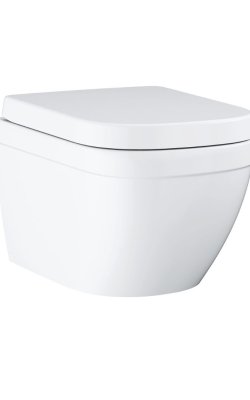 Grohe – Λεκάνη Κρεμαστή Euro Ceramic (Rimless, με κάλυμμα Soft-Close)