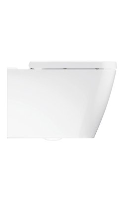 GROHE BAUEDGE Ceramic – Κρεμαστή Λεκάνη Rimless με Κάλυμμα Soft Close  Διαστάσεις: 54,3 × 35 cm 