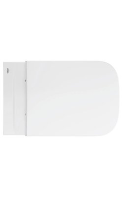 GROHE BAUEDGE Ceramic – Κρεμαστή Λεκάνη Rimless με Κάλυμμα Soft Close  Διαστάσεις: 54,3 × 35 cm 
