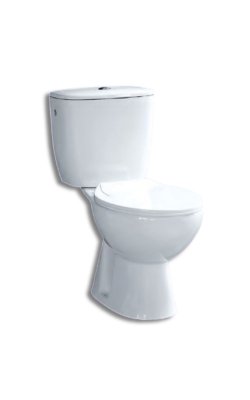  Domistyle Etna – Λεκάνη Δαπέδου Πίσω Σιφόνι με Καζανάκι & Κάλυμμα Soft Close – Λευκή