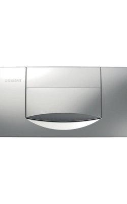 Geberit 200F – Πλακέτα Ενεργοποίησης Σταθερής Έκπλυσης (Ματ Χρωμέ)