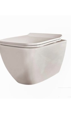 Λεκάνη κρεμαστή Design Ceramica LIDO SQYARE-WHITE 