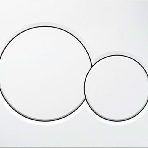 Geberit Sigma01 – Πλακέτα Ενεργοποίησης Διπλής Έκπλυσης (Alpine White)