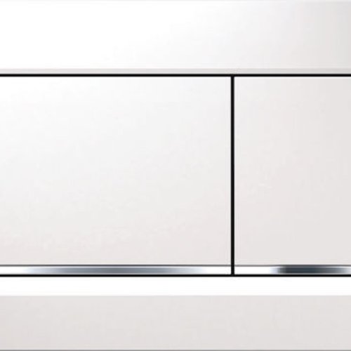  Geberit Sigma30 – Πλακέτα Ενεργοποίησης (Λευκή / Χρωμέ) 