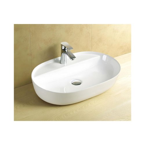 Design Ceramica Pompei – Νιπτήρας Ελεύθερης Τοποθέτησης 51×39×13,5 cm  Pompei Oval