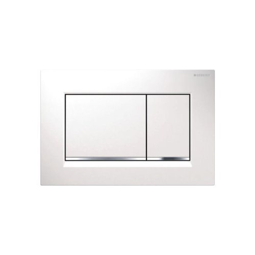 Geberit Sigma30 – Πλακέτα Ενεργοποίησης (Λευκή / Χρωμέ) 