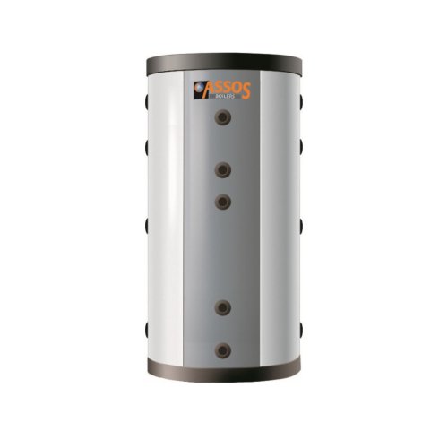 Assos BUF0 Δοχείο Αδράνειας Glass 150lt χωρίς Εναλλάκτη