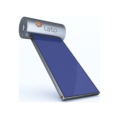 Lato Ηλιακός Θερμοσίφωνας 120L Glass Διπλής Ενέργειας με 2 τ.μ. Συλλέκτη