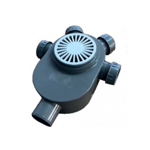 Σιφώνι Δαπέδου Special Φ50 Δρίβα Πλαστ – 4 Είσοδοι Φ40mm 