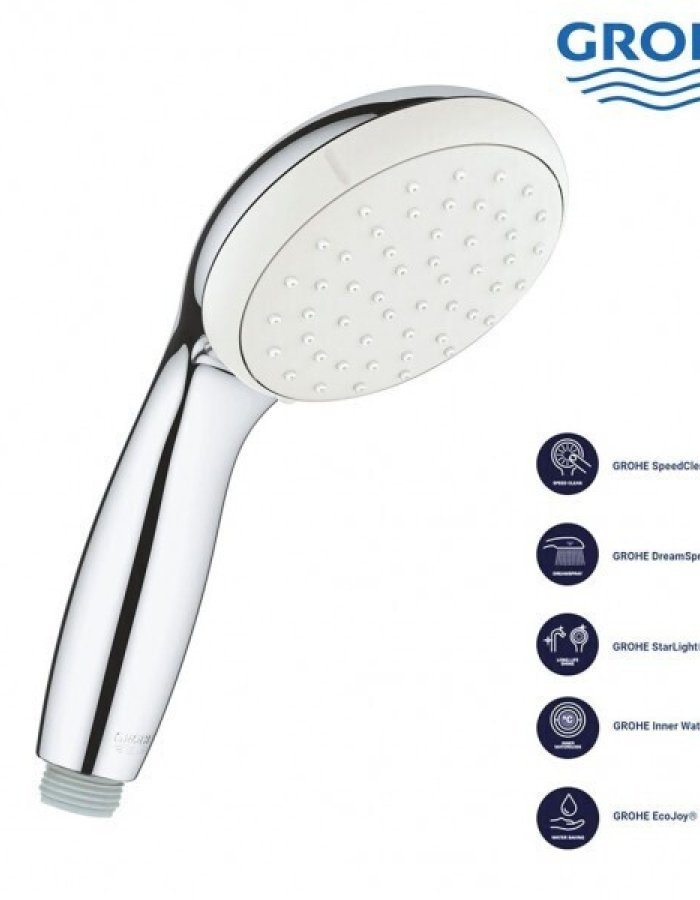 Grohe Eurosmart Μπαταρία Μπάνιου/Ντους με Σετ τηλεφωνο 