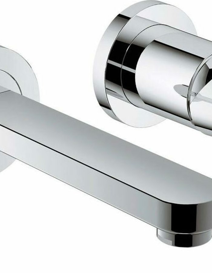 Grohe Eurosmart Cosmopolitan – Μπαταρία Νιπτήρα Επιτοίχια 2 Οπών Χρωμέ