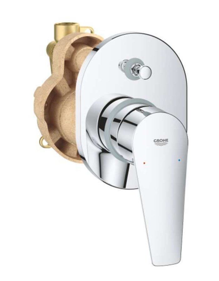Grohe BauEdge – Εντοιχιζόμενη Μπαταρία Μπάνιου/Ντους 29039001