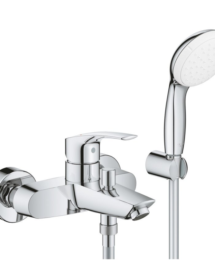 Grohe Eurosmart Μπαταρία Μπάνιου/Ντους με Σετ 