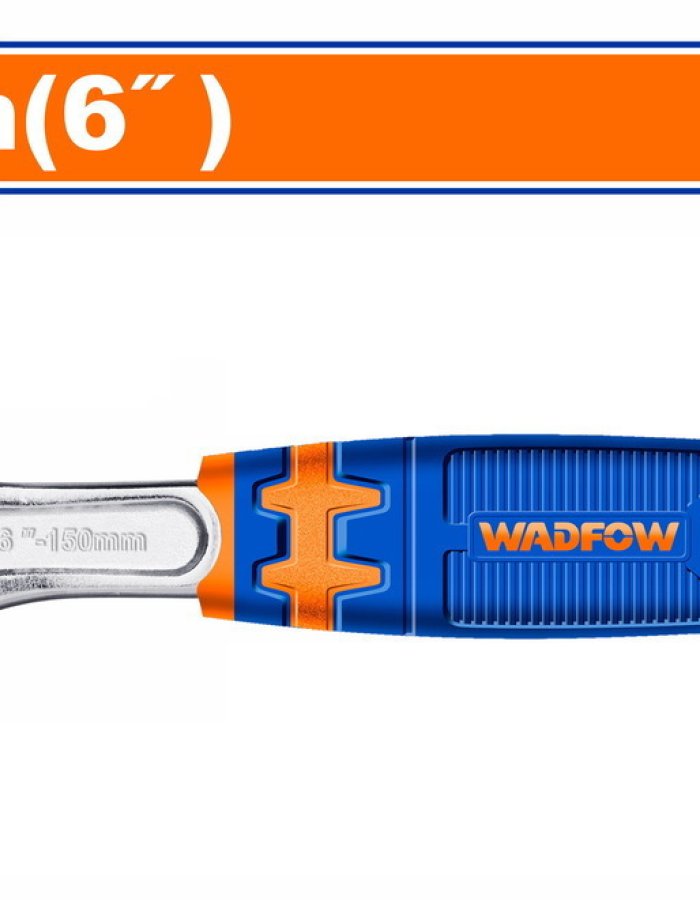 Wadfow Γαλλικό Κλειδί Μήκους 152.4mm με Άνοιγμα Σιαγόνων έως 24mm