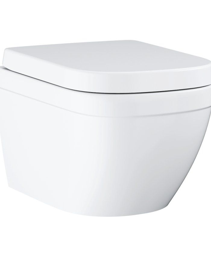 Grohe – Λεκάνη Κρεμαστή Euro Ceramic (Rimless, με κάλυμμα Soft-Close)