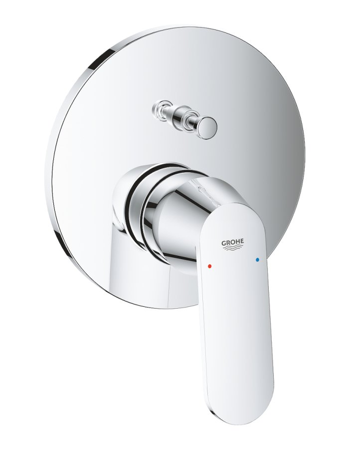 Grohe Eurosmart Cosmopolitan – Μίκτης Ντουζιέρας Εντοιχισμού 2 Εξόδων Χρωμέ 