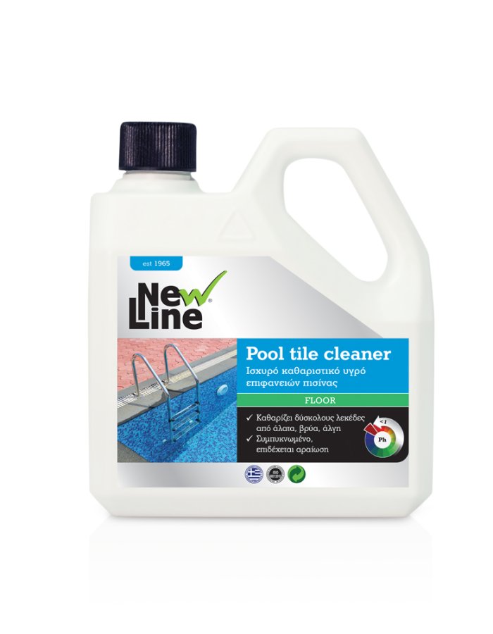 New Line Pool Clean – Υγρό Καθαριστικό Πισίνας (1 L)