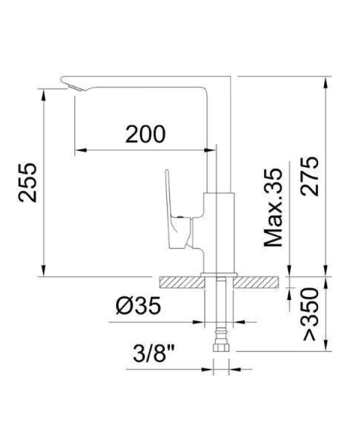 Clever Agora Xtreme 60113GR – Ψηλή Μπαταρία Κουζίνας Πάγκου (EcoNature)
