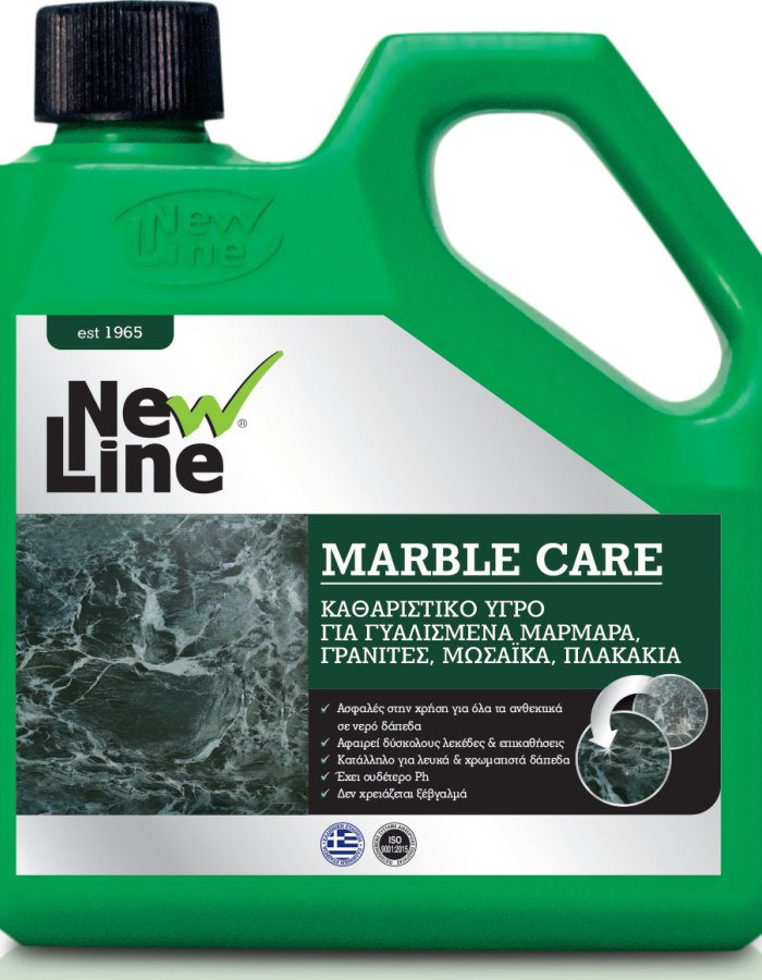 New Line Marble Care – Καθαριστικό Δαπέδων για Μάρμαρα & Πλακάκια (1 L) 