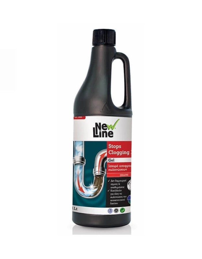 New Line Stops Clogging Gel – Αποφρακτικό Τζελ (1 L)