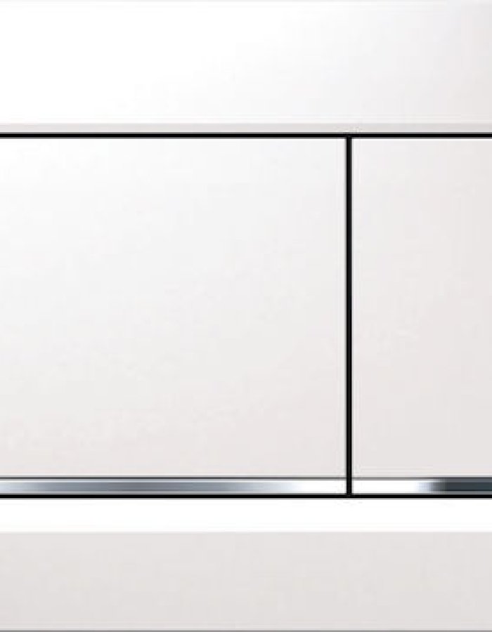 Geberit Sigma30 – Πλακέτα Ενεργοποίησης (Λευκή / Χρωμέ) 