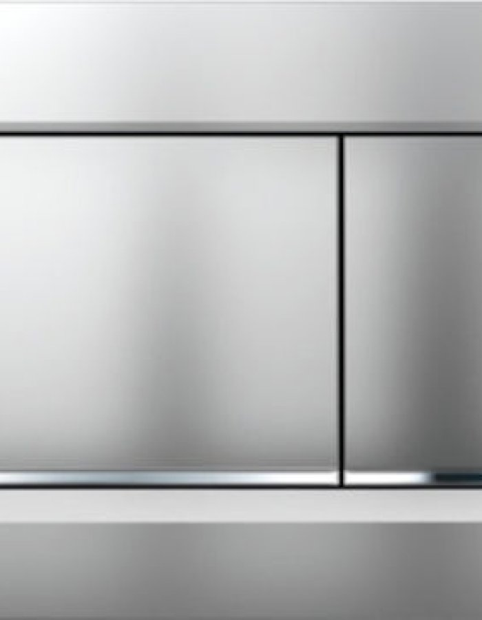 Geberit Sigma30 – Πλακέτα Ενεργοποίησης Χρωμέ ματ (Dual-Flush) 
