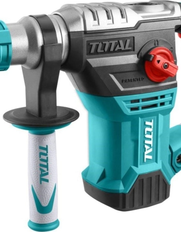 Total TH1153236 – Πιστολέτο Ρεύματος 1500W με Υποδοχή SDS Plus & Αξεσουάρ