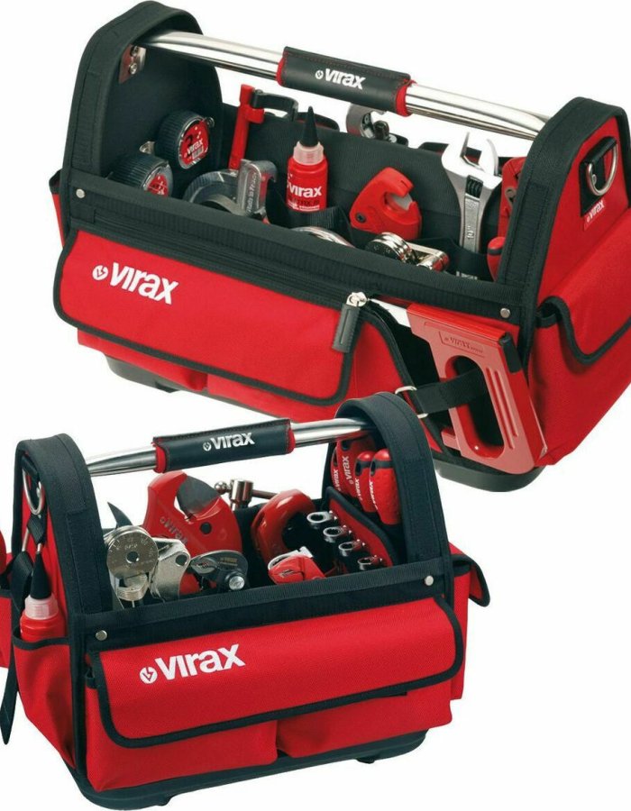  Virax 382650 – Μικρή Υφασμάτινη τσάντα εργαλείων 12 kg