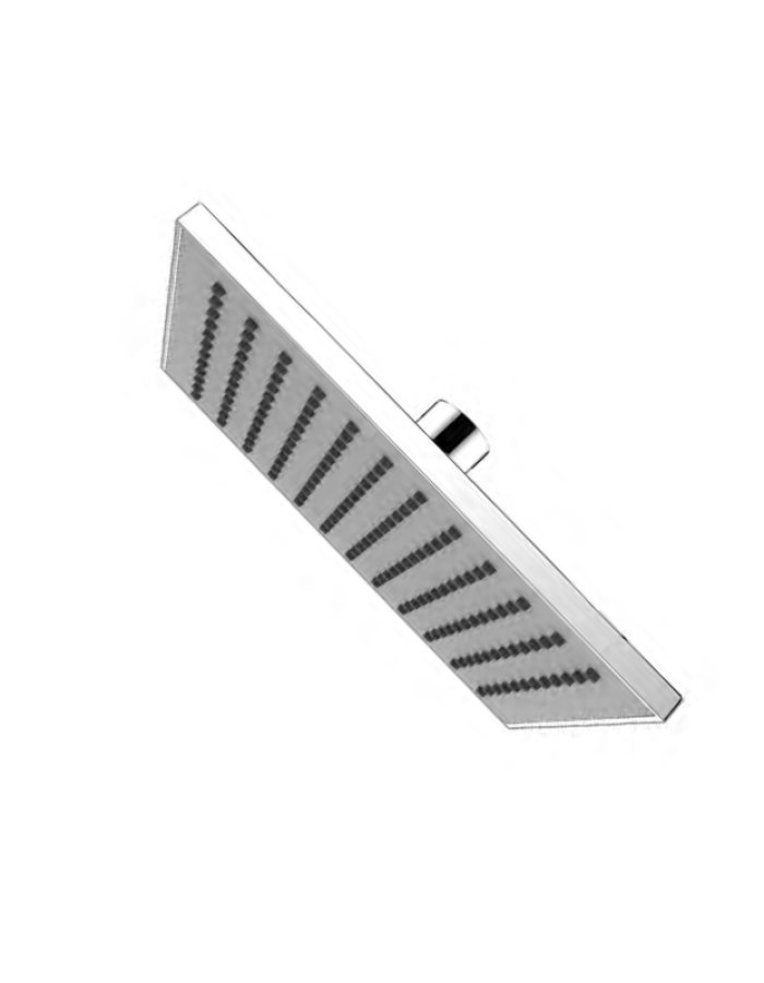  Modea Slim – Τετράγωνη Κεφαλή Ντους 20×20 cm (Chrome)