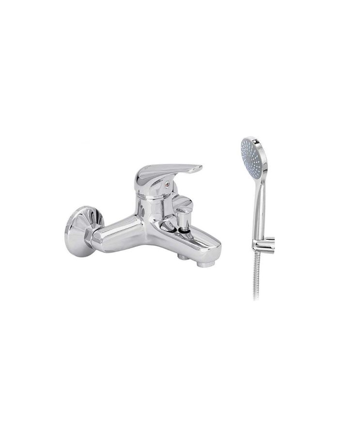 Modea Elit  – Μπαταρία Λουτρού Επιτοίχια Full Set (Χρωμέ)