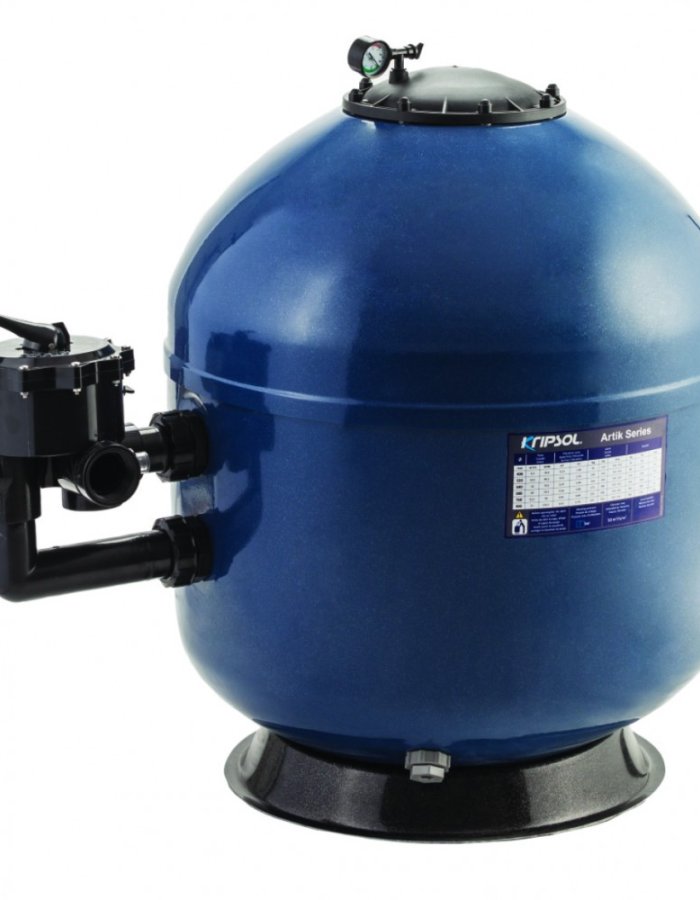 Kripsol ARTIK-AK 640 – Φίλτρο Άμμου Πισίνας Φ640 με Πλευρική Βαλβίδα 15m³/h 1½”