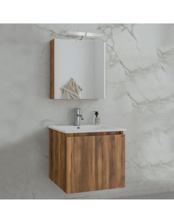 Μελαμίνη Amber Baroque Oak – Διαστάσεις: Μ41 × Β41 × Υ50 cm 