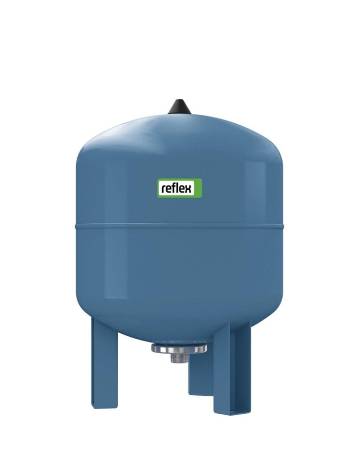  Reflex DE 50 – Δοχείο Διαστολής Ύδρευσης Κάθετο 50L με Βάση (Μπλε) 
