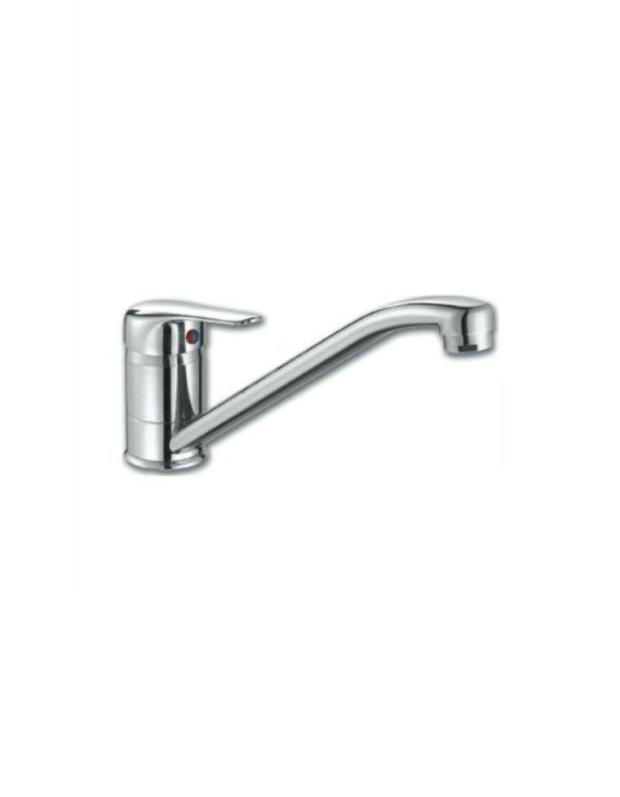 Viospiral Poem 36-6092 Μπαταρία Κουζίνας Πάγκου Ασημί