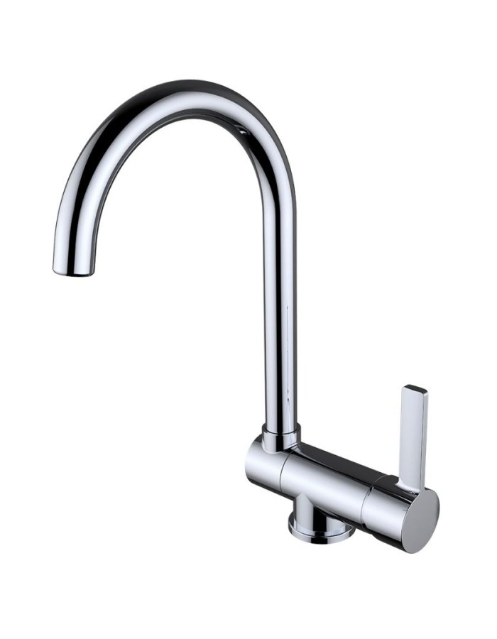 Clever – Μπαταρία Νεροχύτη Πάγκου με Σπαστό Ρουξούνι 