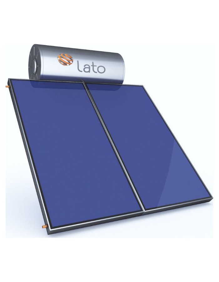 ato Ηλιακός Θερμοσίφωνας 150L Glass Διπλής Ενέργειας με 3 τ.μ. Συλλέκτη 